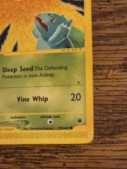 Pokemon TCG - Bulbasaur (95/165) Expedition Base Set - Regular Rare - Image 3