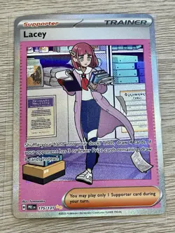Pokemon Prismatic Evolutions Lacey 175/131 SIR - Image 1