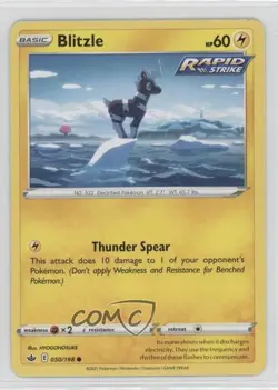 Blitzle Pokemon Sword & Shield Chilling Reign #050 - Image 1