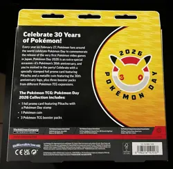 Pokemon Day 2026 Collection 30th Anniversary Box: LOT Of 6! - Image 2