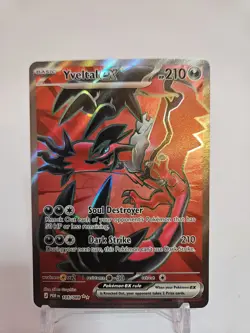 POKEMON TCG - YVELTAL EX - 105/088 - ULTRA RARE- PERFECT ORDER - FULL ART - Image 1