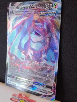 Metagross VMAX 113/198 Sword & Shield - Chilling Reign Holo Pokemon TCG NM - Image 3