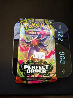 Pokemon Booster Pack VERY HEAVY (22.6g) Potential Rare Pull Sealed - Image 1
