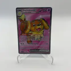 Dachsbun ex 160/142 Ultra Rare Stellar Crown Pokemon Near Mint - Image 1