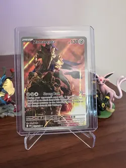 Pokemon Zamazenta 201/182 Destined Rivals Illustration Rare - Image 1