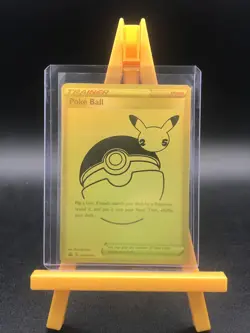 Pokemon Celebrations Pikachu V & PokeBall Gold Promos SWSH TCG Excellent - Image 3