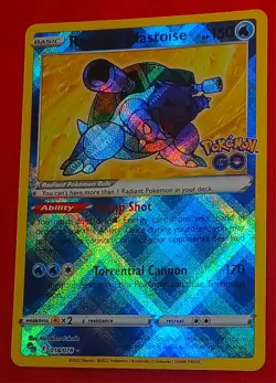 Pokemon Radiant Blastoise Pokemon Go #018/078 - Image 1