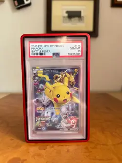 PSA 10 2015 Battle Festa Pikachu Japanese Exclusive Promo Pokemon 175 - Image 1