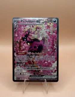Fezandipiti EX 288/217 151: Special Illustration Rare 210 HP Holo Pokemon TCG - Image 1