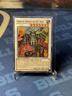 Yugioh! MP Karakuri Shogun mdl 00 "Burei" - CT10-EN009 - Super Rare - Limited Ed - Image 1