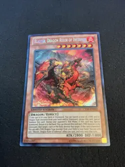 Yugioh Blaster, Dragon Ruler of Infernos CT10-EN002 - Image 1