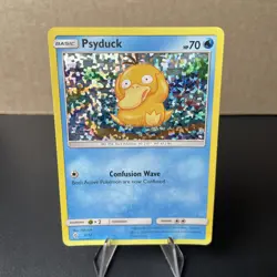 POKEMON - PSYDUCK (2/12) 2018 MCDONALD'S PROMOS HOLO CARD LP/NM - Image 1