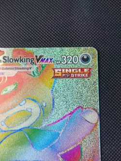 Galarian Slowking Vmax 207/198 Holo Ultra Rare Chilling Reign Pokemon Card - Image 3