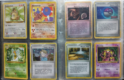 Pokemon WOTC Vintage Collection Holo Rare Cards Base Sets Binder Folder HP-NM - Image 2