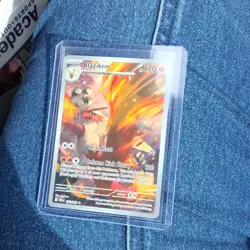 Pokemon Blaziken Illustration Rare Holo Stage 2 Card 170 HP SV10 192/182 English - Image 1