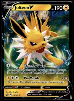 Jolteon V - Promo SWSH: Sword & Shield Promo Cards SWSH151 NM - Image 1