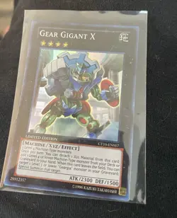 Gear Gigant X - CT10-EN017 - Super Rare - Limited Edition Yugioh! Card - Image 1
