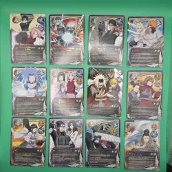Naruto CCG lot Of 12: Squad Cards- Rare And Super Rare- 5 Per Card - Image 1