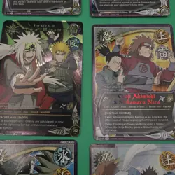Naruto CCG lot Of 12: Squad Cards- Rare And Super Rare- 5 Per Card - Image 4