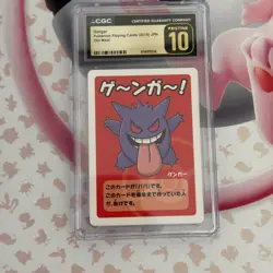 2019 Pokemon Gengar Old Maid CGC Pristine 10 Japanese Pokemon Card - Image 1