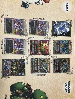 TMNT Magic The Gathering Borderless Card Lot 9x Near Mint Cards All Sleeved - Image 1
