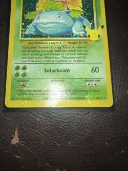 Pokemon TCG Celebrations Venusaur Holo Rare Card #15/102 Classic Collection NM - Image 4