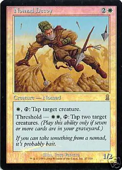 MTG - Odyssey - Nomad Decoy - Foil - NM - Image 1