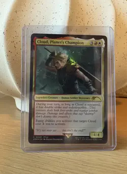 Cloud, Planet's Champion - Promo FOIL - Final Fantasy #3 Rare, NM - Image 1