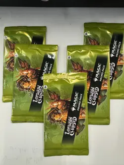 Lorwyn Eclipsed 5 Promo Booster Packs magic MTG FREE US Ship - Image 1