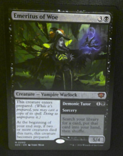 Emeritus of Woe NM - MTG: Secrets of Strixhaven SOS M0080 [Regular] - Image 1