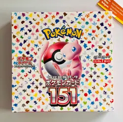 Pokemon 151 Box Boosters Sv2a Display 2023 Japanese Sealed - Image 1