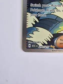 Pokemon TCG Surfer Trainer-Supporter Full Art Holo Rare Ascended Heroes 293/217 - Image 4