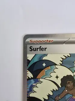 Pokemon TCG Surfer Trainer-Supporter Full Art Holo Rare Ascended Heroes 293/217 - Image 5