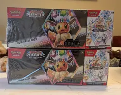 Pokemon Prismatic Evolutions Surprise Box Booster Bundle 2 Boxes - Sam's Club - Image 1