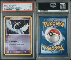 PSA 5 Lugia - (EX Unseen Forces) 029/115 Deck Exclusives Holo Pokemon Slab - Image 3