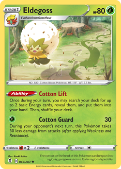 Eldegoss #16 | EVS | Pokemon | Regular | LP - Image 1