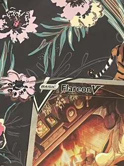 Pokemon TCG Flareon V SWSH179 Promo Single Strike Foil Sword & Shield English - Image 3