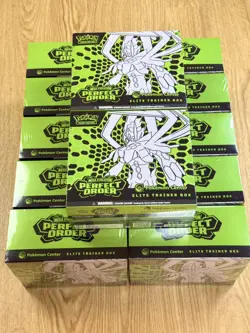 Pokemon TCG Perfect Order Pokemon Center ETB x12 | All Brand New & Sealed - Image 1