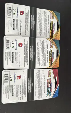 Pokemon TCG Sword & Shield Darkness Ablaze & Battle Styles Blister Pack Lot - Image 2