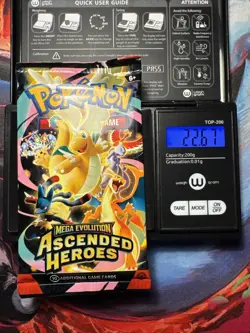 VERY HEAVY! GOD PACKUU SIRUU 22.67! Ascended Heroes Pokemon TCG Booster (SEALED) - Image 1