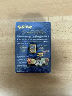 Pokemon Base Set 2-Player Starter Set 1999 Sealed Machamp 1st Deck WOTC Vintage - Image 2