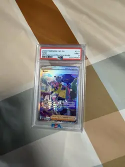 Pokemon Iono 237/091 SV: Paldean Fates Special Illustration Rare Holo PSA 9 EN - Image 1