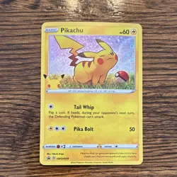 The Pokemon Company Pikachu BW54 Black & White Holo Promo Basic 60 HP - Image 1