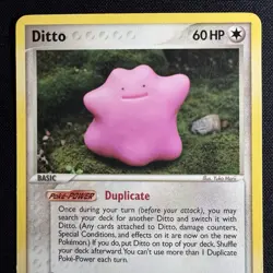 Ditto #35/113 Eng Delta Species 2005 - Pokemon Card - Ill. Yuka Morii - Image 3