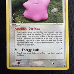 Ditto #35/113 Eng Delta Species 2005 - Pokemon Card - Ill. Yuka Morii - Image 4