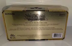 YUGIOH TCG! EMPTY Tin 2022 Tin Of The Pharaoh’s Gods! Storage Container No Cards - Image 2