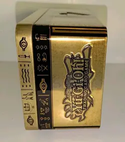 YUGIOH TCG! EMPTY Tin 2022 Tin Of The Pharaoh’s Gods! Storage Container No Cards - Image 4