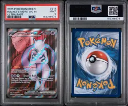 Pokemon TCG Team Rockets Mewtwo EX 213/182 Ultra Rare Destined Rivals - Image 3