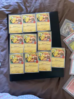 Pikachu 020/M-P McDonalds Promo Burcherchu Pikachu Eating Burger Pokemon TCG - Image 1