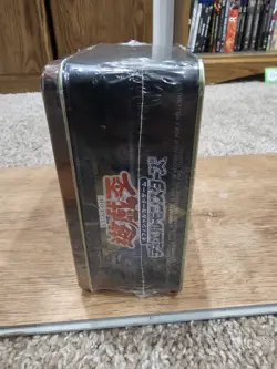 YUGIOH 2003 Booster Pack Tin Japanese Dark Paladin Collector's Tin - SEALED - Image 2